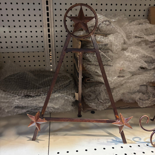 CHARGER EASEL ONLY FOR 12" CHARGER WESTERN HOME DECOR HANDMADE NEW