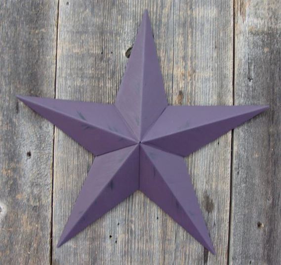 #EH10412 RUSTIC BARN STAR 32",40",53" METAL WALL ART MULTI COLOR WESTERN HOME DECOR HANDMADE