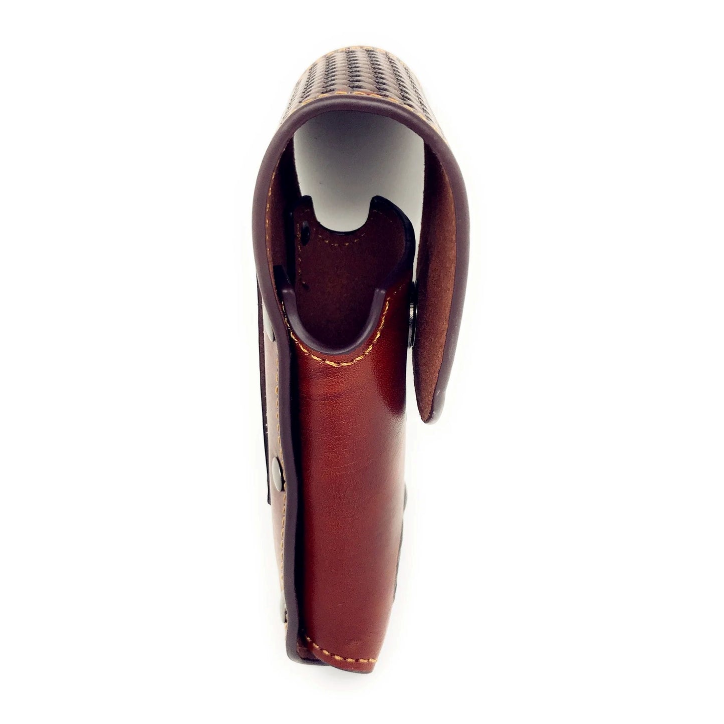 7" RODEO BULL RIDER LEATHER POUCH EXTRA LARGE  BELT LOOP HOLSTER CELL PHONE CASE UNIVERSAL OVERSIZE HANDMADE #EH12966