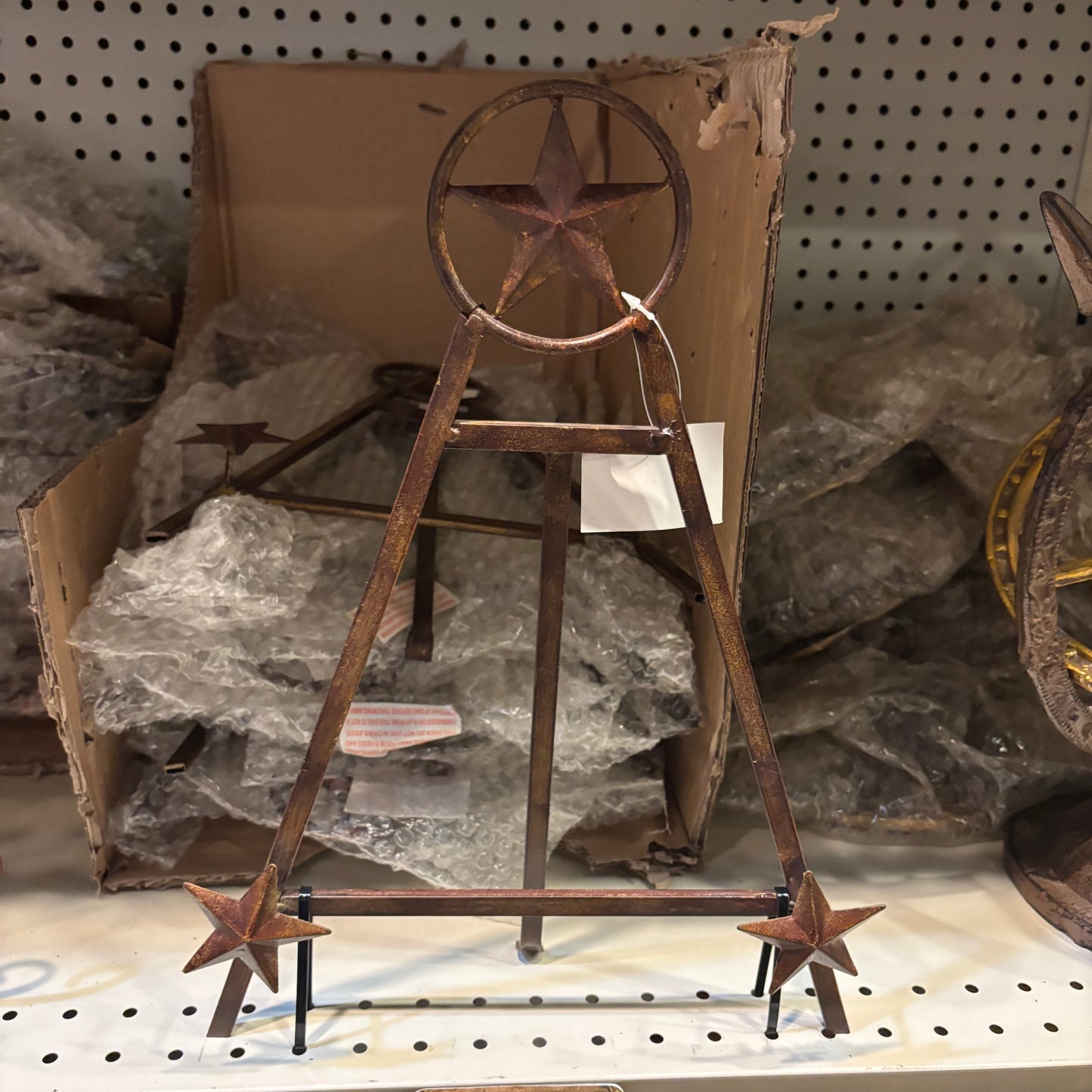 CHARGER EASEL ONLY FOR 12" CHARGER WESTERN HOME DECOR HANDMADE NEW