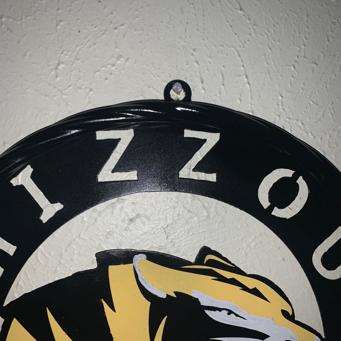12", 18", 24", 32" MIZZOU TIGERS MISSOURI CUSTOM METAL VINTAGE CRAFT TEAM SIGN HANDMADE