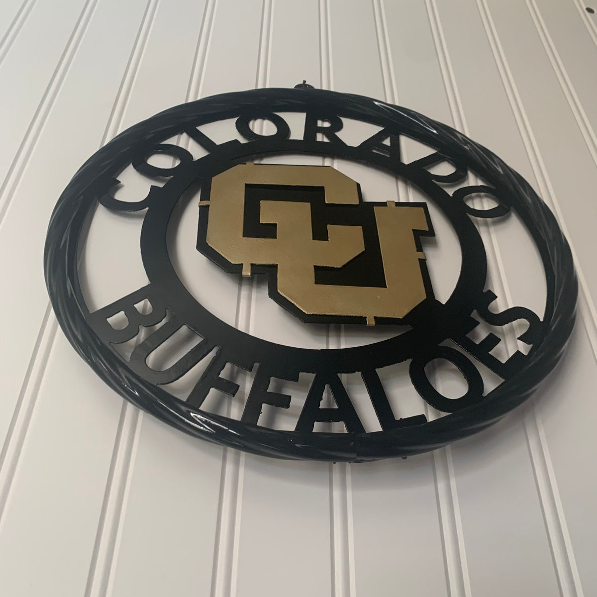 COLORADO BUFFALOES CUSTOM METAL VINTAGE CRAFT SIGN TEAM ART WESTERN HOME DECOR HANDMADE
