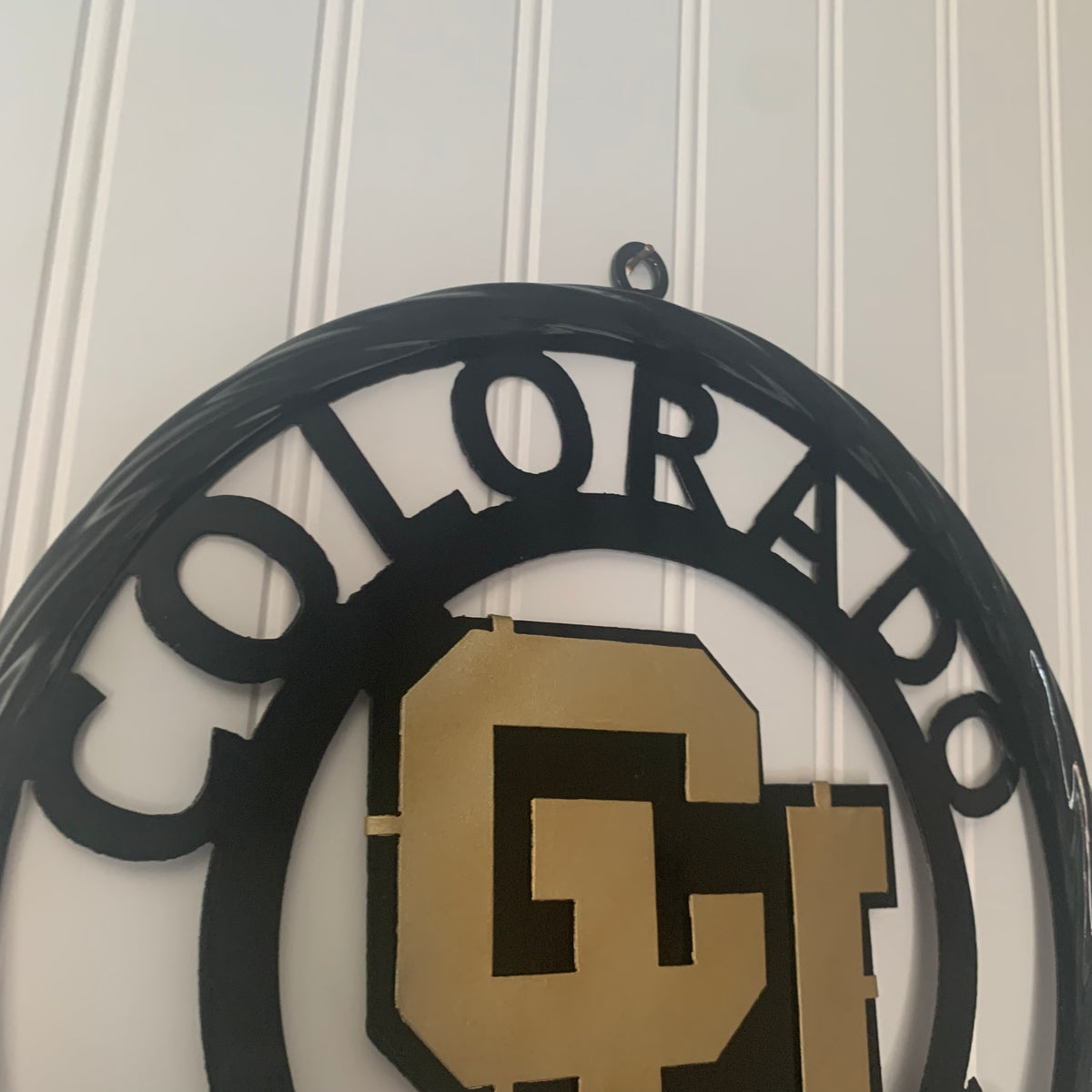 COLORADO BUFFALOES CUSTOM METAL VINTAGE CRAFT SIGN TEAM ART WESTERN HOME DECOR HANDMADE