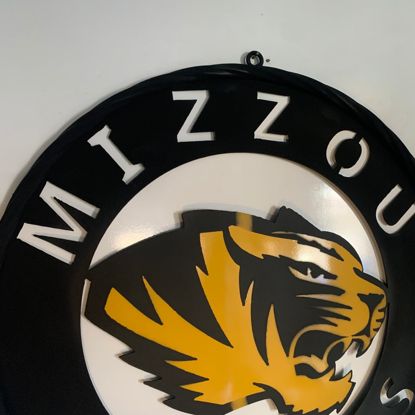 MIZZOU TIGERS MISSOURI CUSTOM METAL VINTAGE CRAFT TEAM SIGN HANDMADE