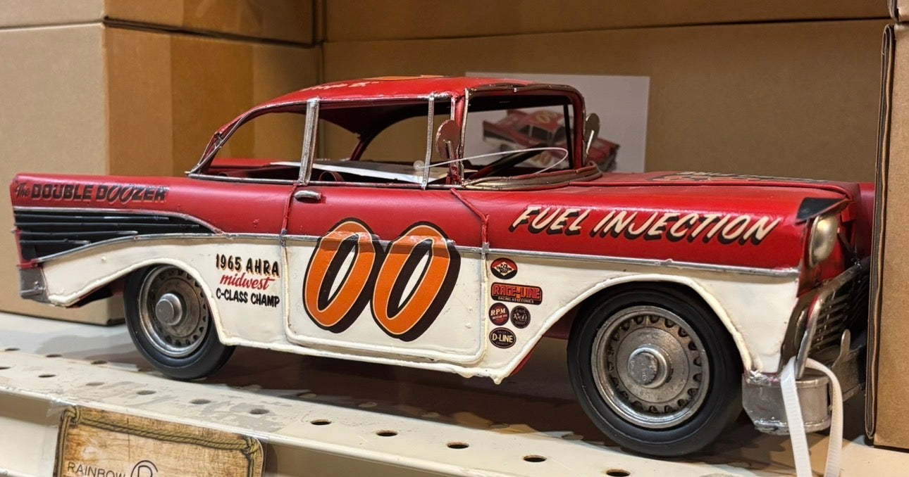 RA0229 CLASSIC METAL NASCAR ART WESTERN HOME DECOR HANDMADE