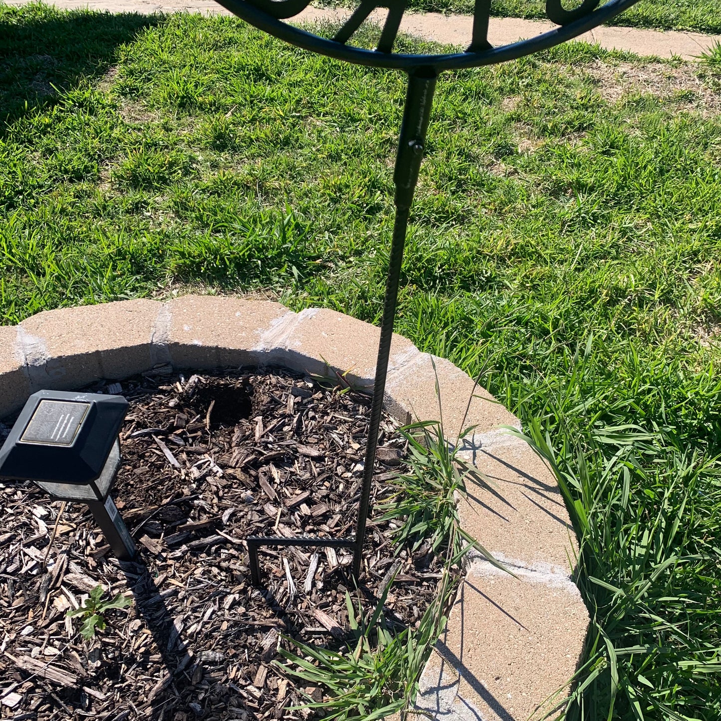12",18",24",32", 36" HOUSTON ASTROS ON STAKE CUSTOM METAL VINTAGE CRAFT GARDEN SIGN HANDMADE