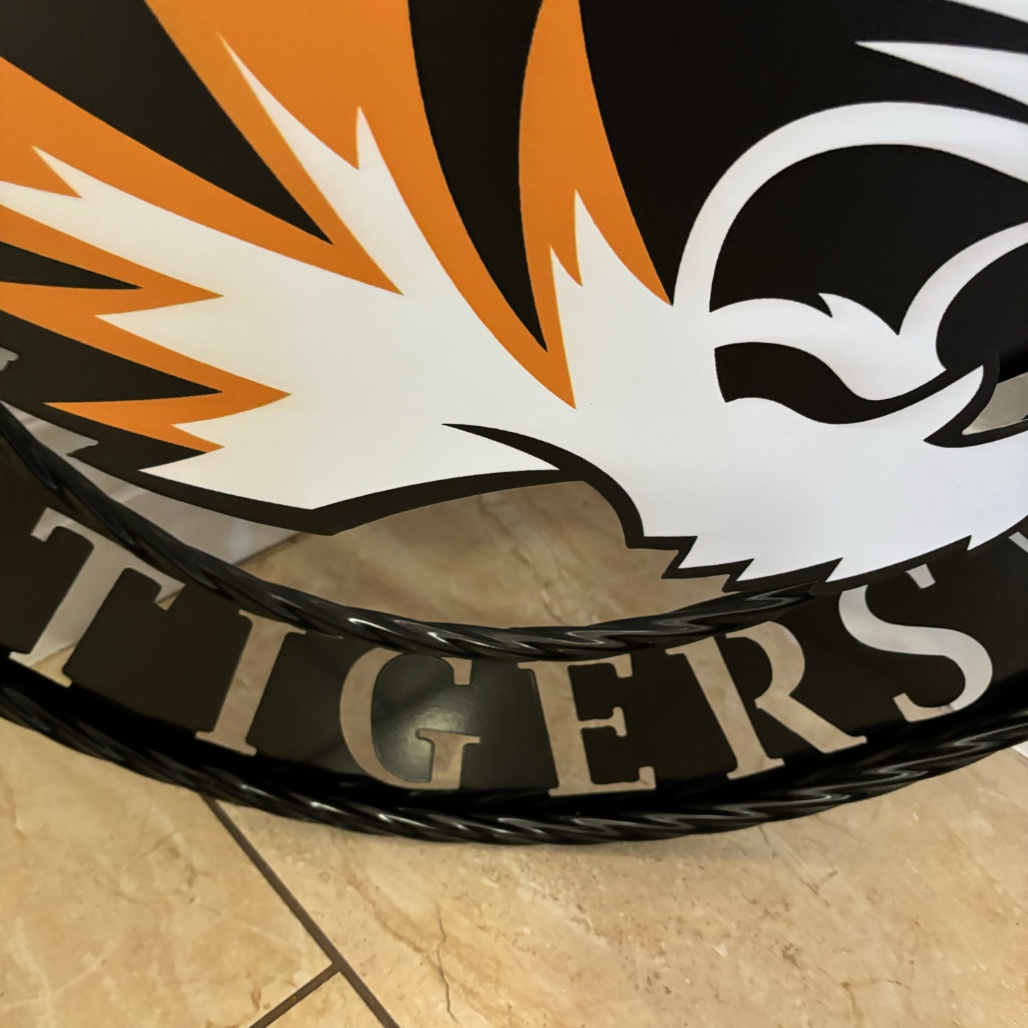 MIZZOU TIGERS MISSOURI CUSTOM METAL VINTAGE CRAFT TEAM SIGN HANDMADE