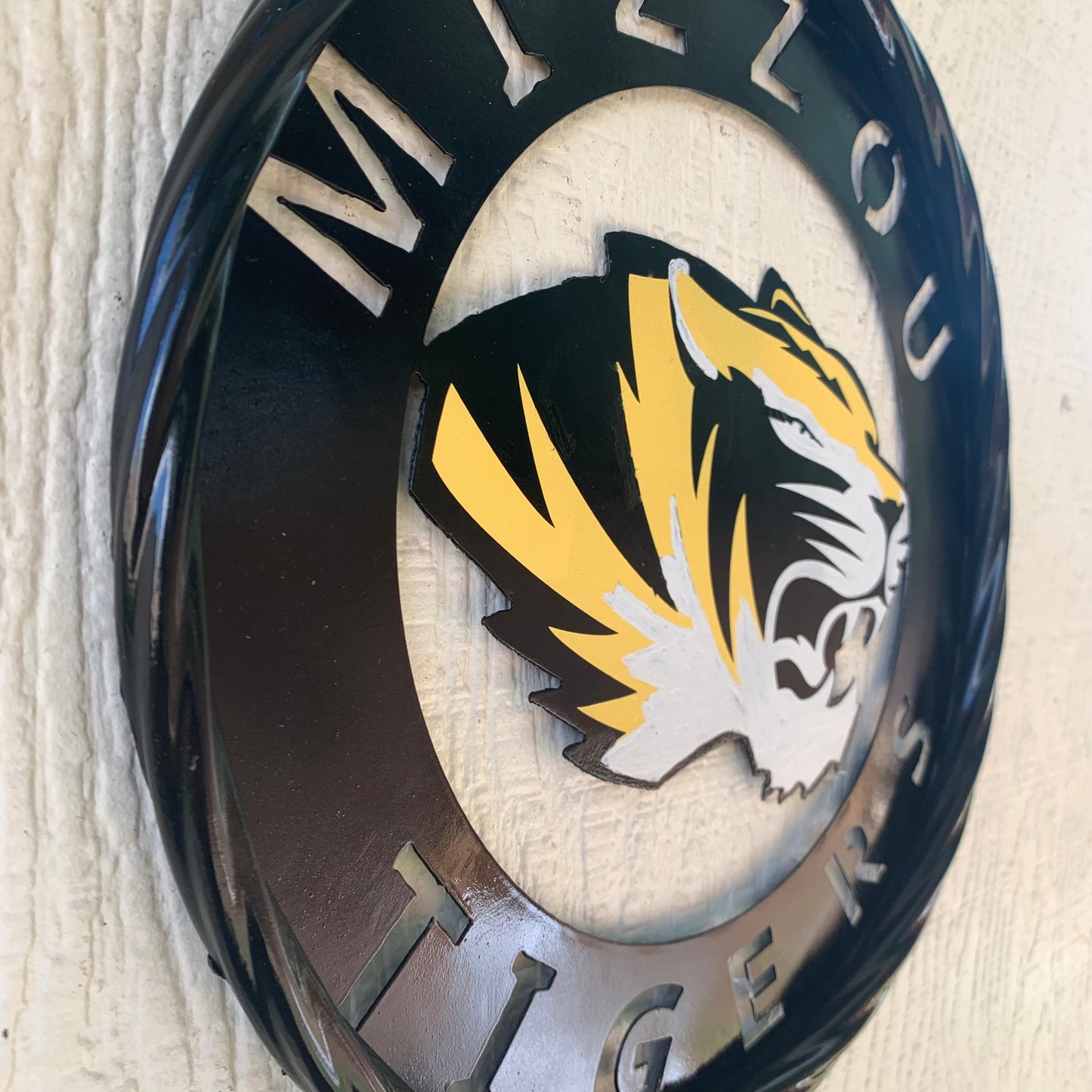 12", 18", 24", 32" MIZZOU TIGERS MISSOURI CUSTOM METAL VINTAGE CRAFT TEAM SIGN HANDMADE