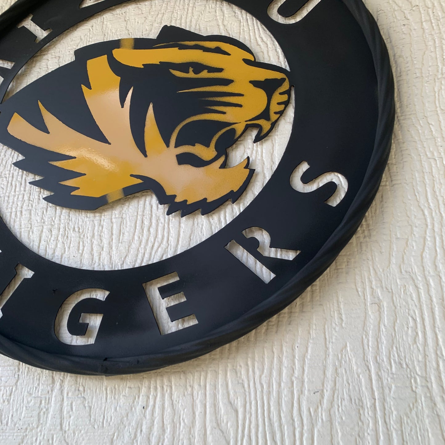MIZZOU TIGERS MISSOURI CUSTOM METAL VINTAGE CRAFT TEAM SIGN HANDMADE