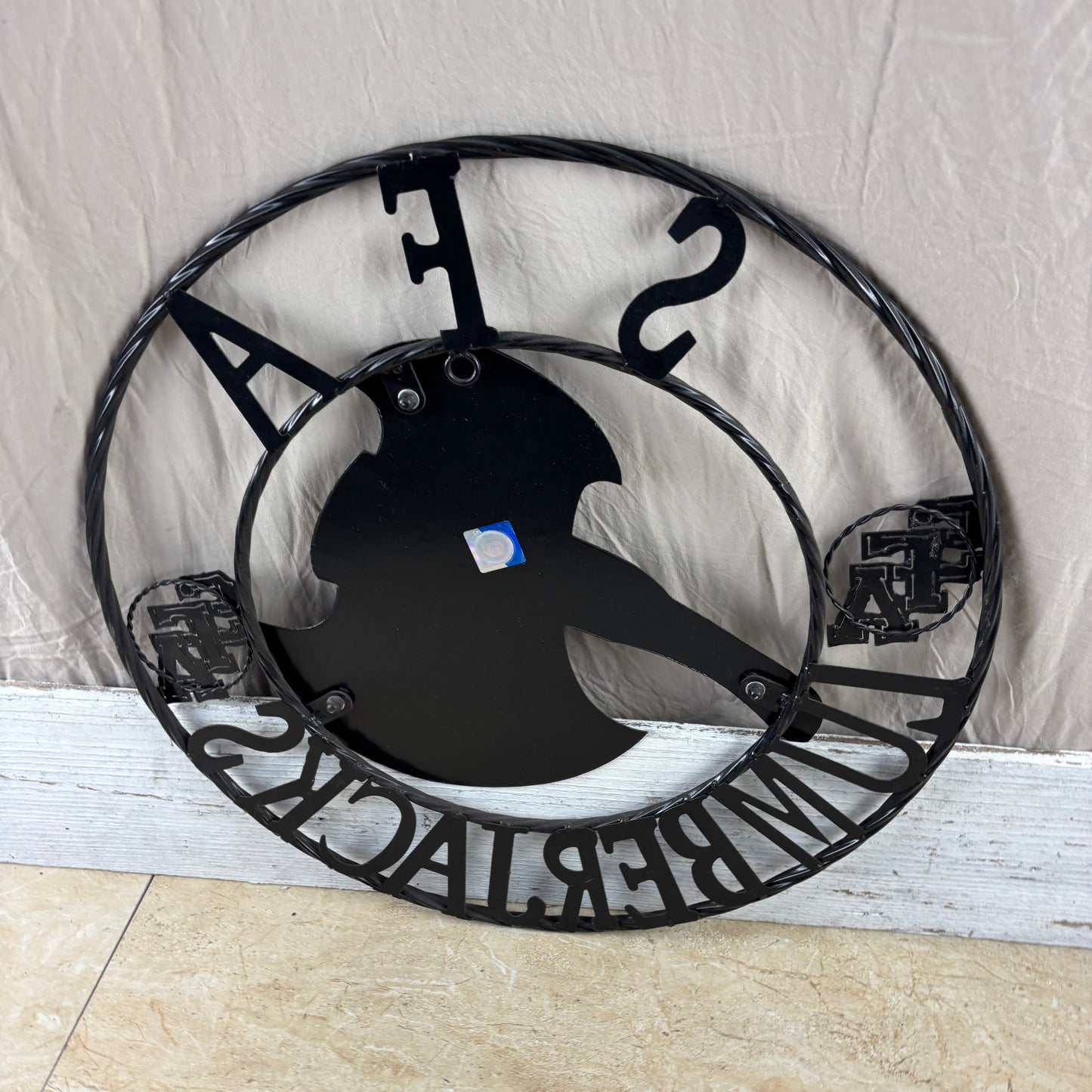 SFA LUMBERJACKS CUSTOM METAL VINTAGE CRAFT SIGN WALL ART TEAM SIGN HANDMADE