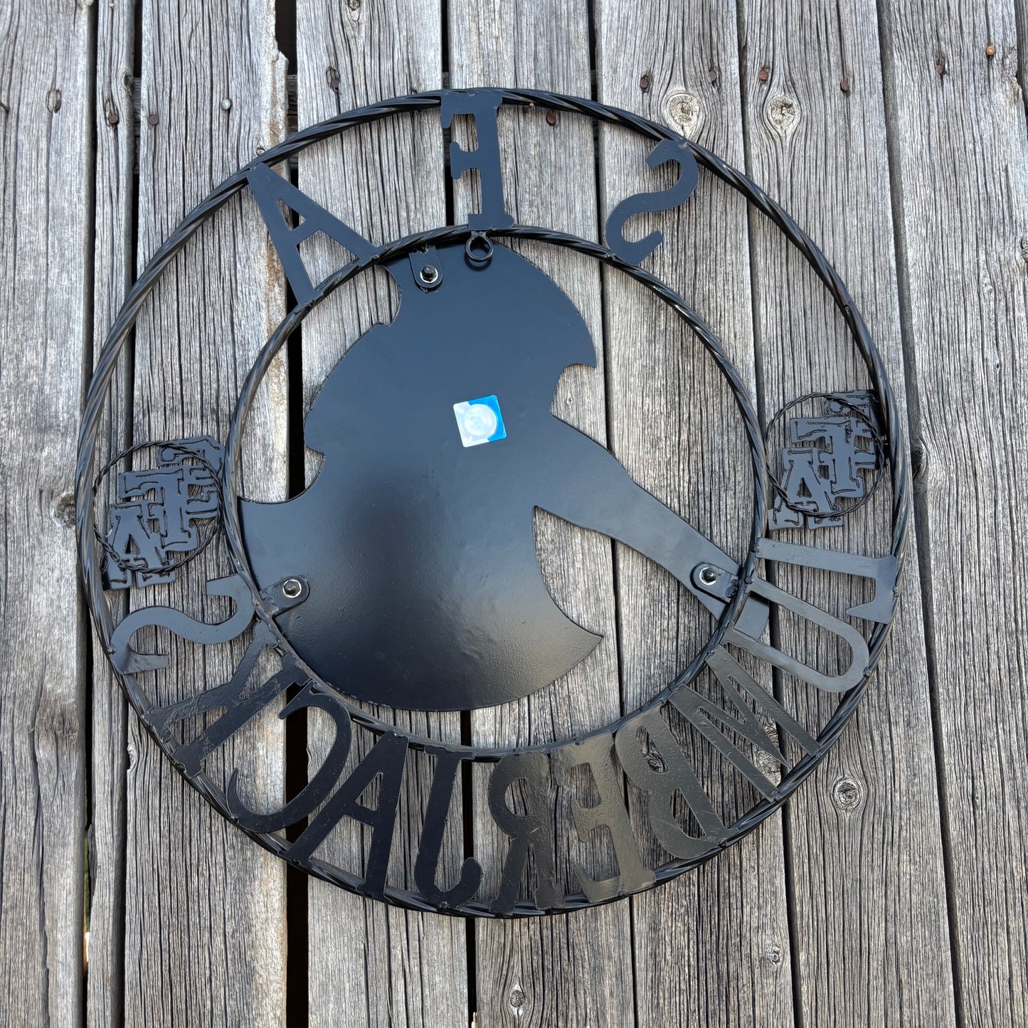 SFA LUMBERJACKS CUSTOM METAL VINTAGE CRAFT SIGN WALL ART TEAM SIGN HANDMADE