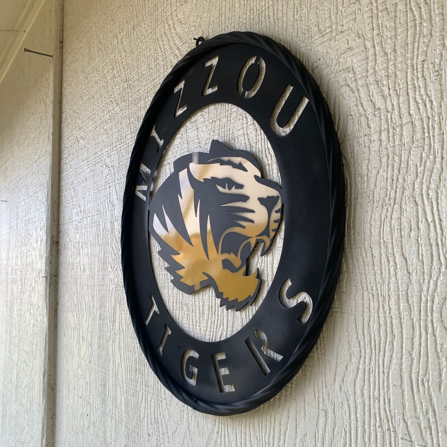 MIZZOU TIGERS MISSOURI CUSTOM METAL VINTAGE CRAFT TEAM SIGN HANDMADE