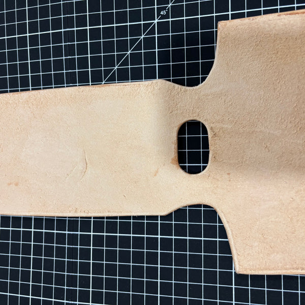 7" LONESTAR VEG TAN  LEATHER POUCH EXTRA LARGE  BELT LOOP HOLSTER CELL PHONE CASE UNIVERSAL OVERSIZE -- FREE SHIPPING