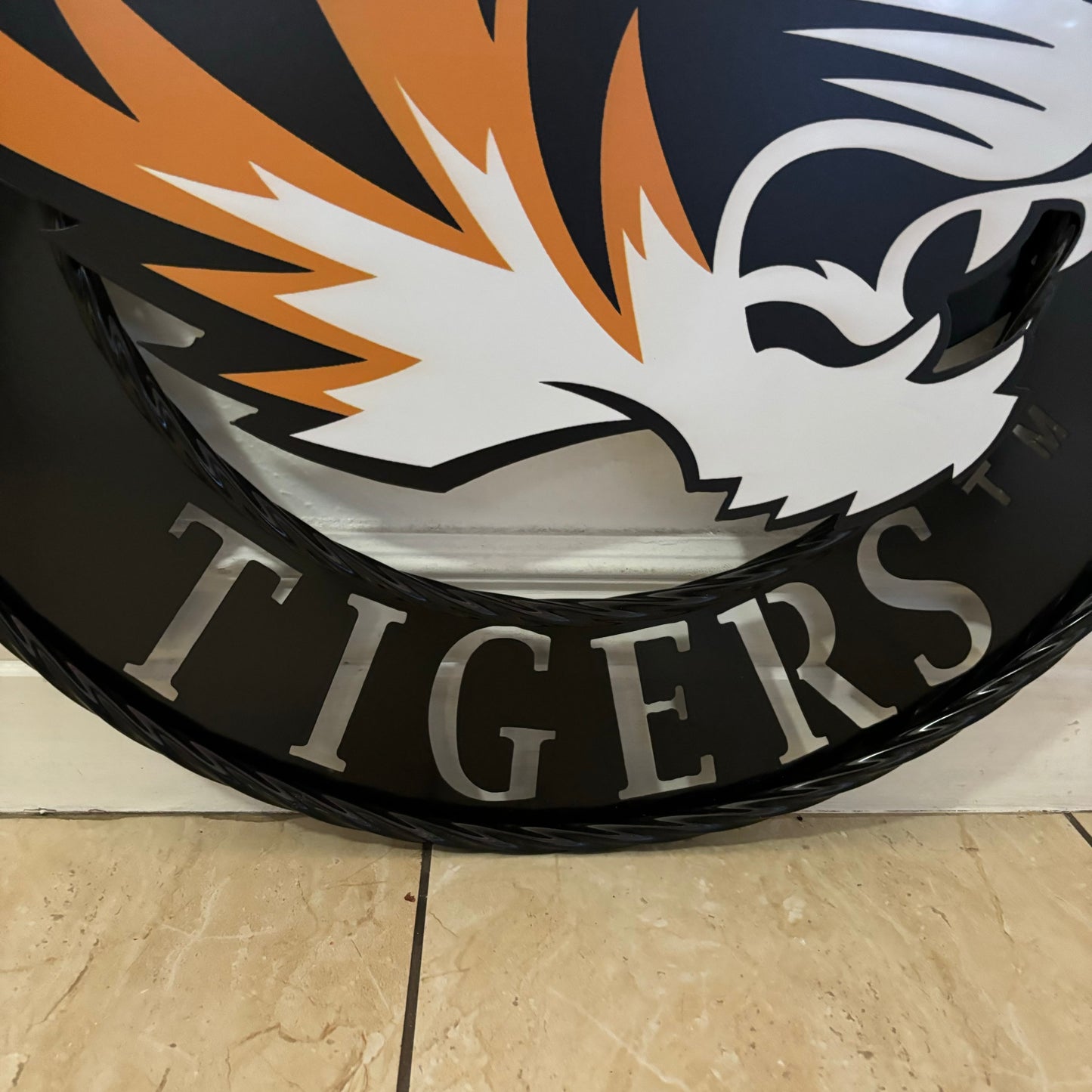 MIZZOU TIGERS MISSOURI CUSTOM METAL VINTAGE CRAFT TEAM SIGN HANDMADE