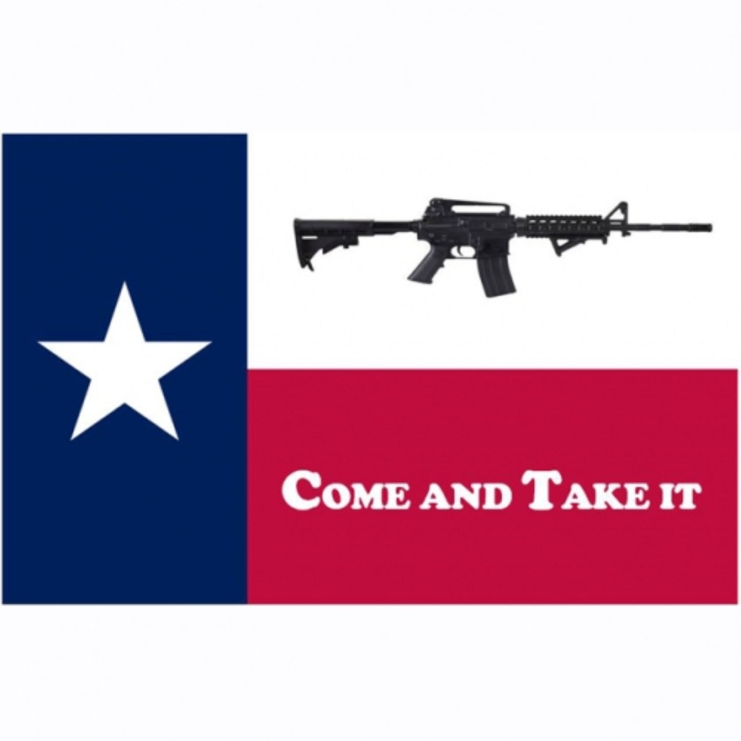 COME AND TAKE IT FLAG WITH GROMMETS 3ft x 5ft HOME DECOR FLAG ART INDOOR OR OUTDOOR #EH13724