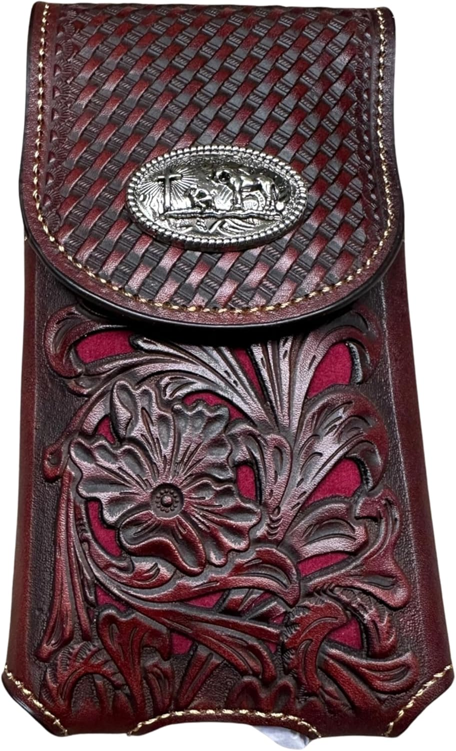 7" LEATHER HOLSTER POUCH EXTRA LARGE  BELT LOOP CELL PHONE CASE UNIVERSAL OVERSIZE MULTI STYLES