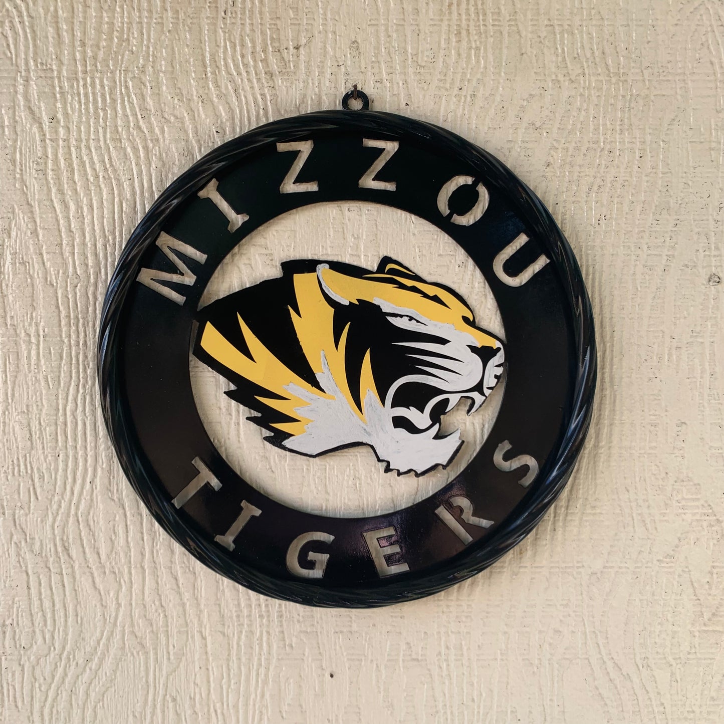 12", 18", 24", 32" MIZZOU TIGERS MISSOURI CUSTOM METAL VINTAGE CRAFT TEAM SIGN HANDMADE