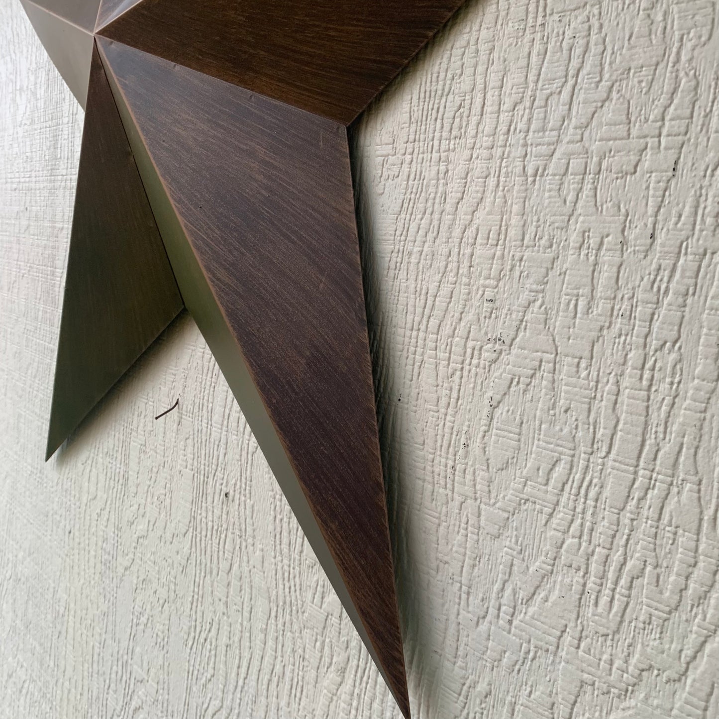36" BARN STAR RUSTIC BRONZE 5 POINT METAL STAR OF DAVID WESTERN HOME DECOR HANDMADE NEW #EH10047