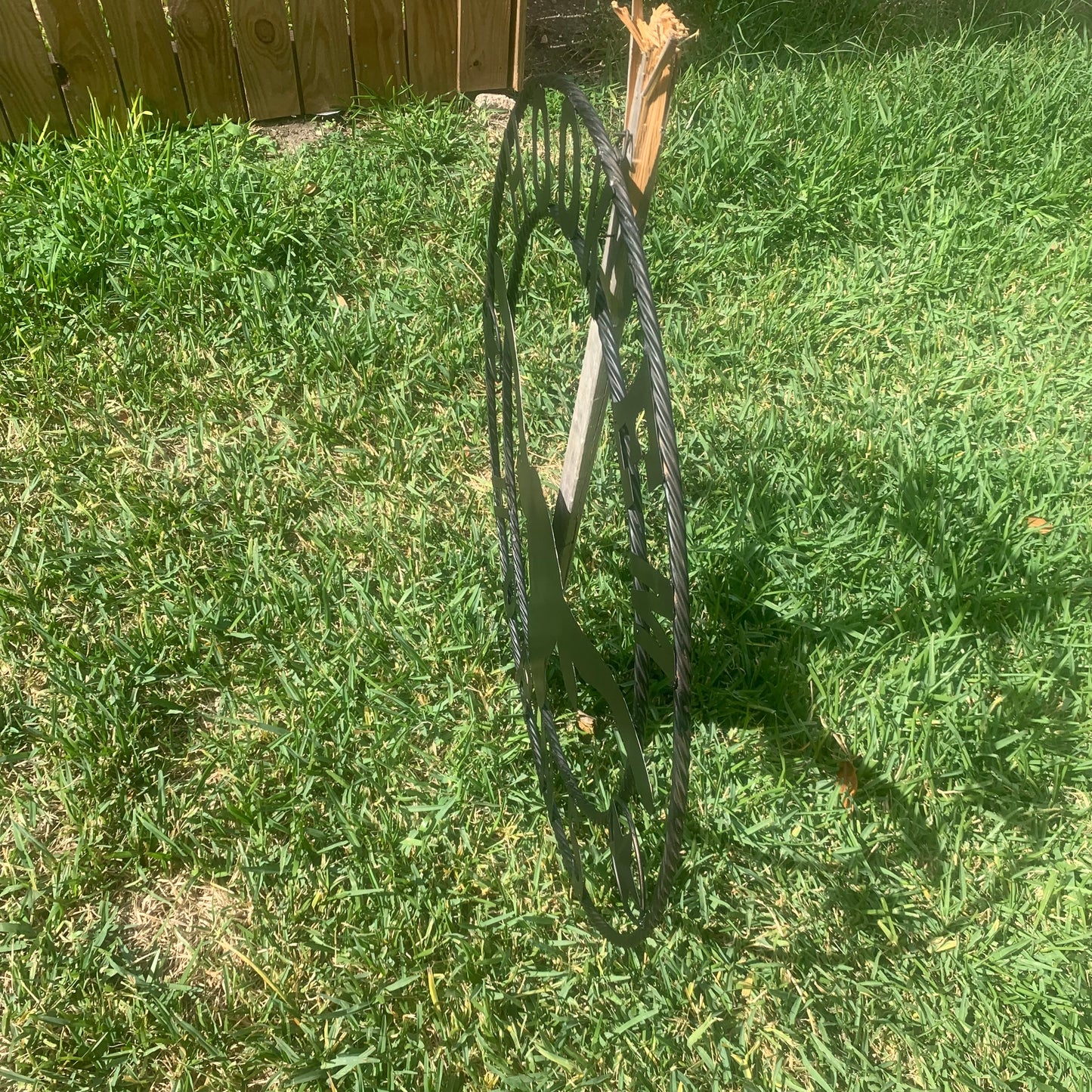 HOOKEM HORNS WITH LONE STAR TEXAS LONGHORNS HOOK EM BLACK METAL CUSTOM VINTAGE CRAFT WALL ART TEAM SIGN HANDMADE