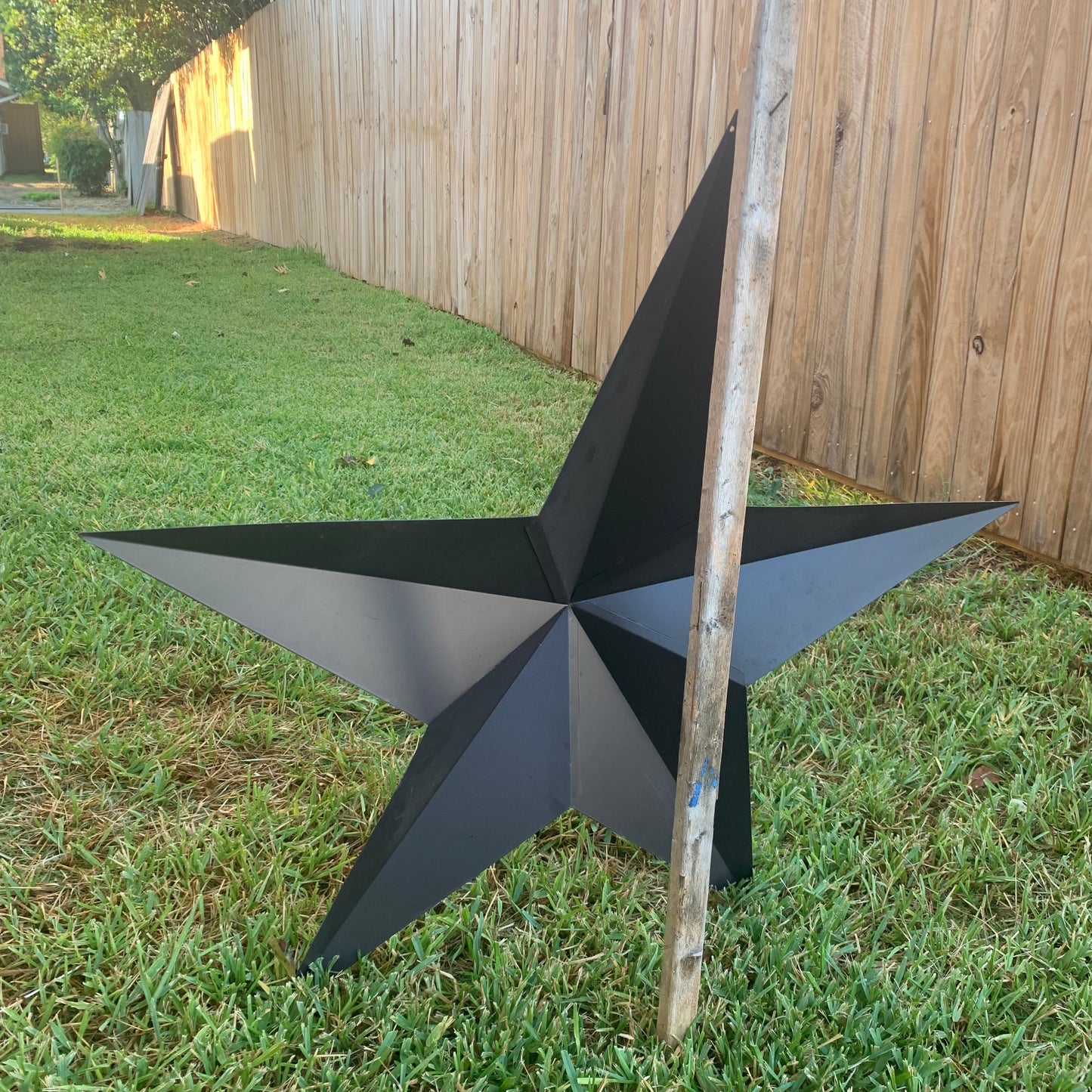 #EH10540 TURQUOISE DISTRESSED TWO TONE BARN STAR METAL ART WESTERN HOME DECOR HANDMADE NEW