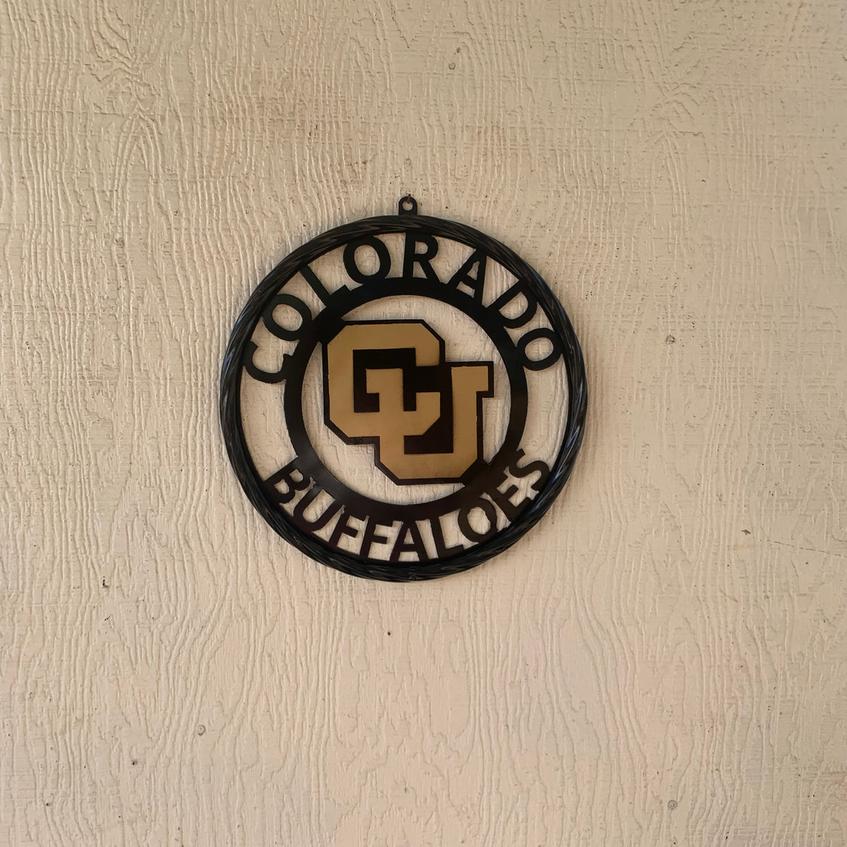 COLORADO BUFFALOES CUSTOM METAL VINTAGE CRAFT SIGN TEAM ART WESTERN HOME DECOR HANDMADE