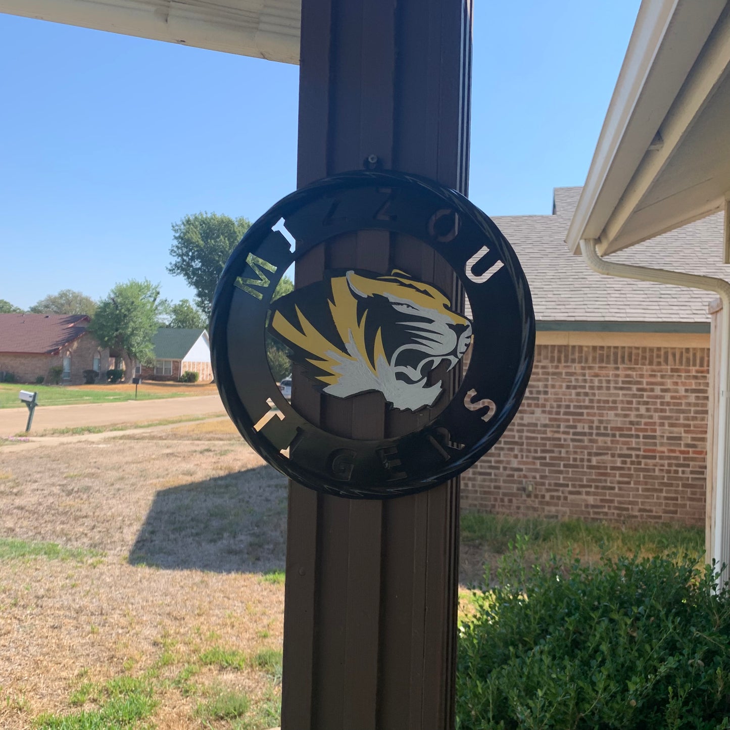 12", 18", 24", 32" MIZZOU TIGERS MISSOURI CUSTOM METAL VINTAGE CRAFT TEAM SIGN HANDMADE
