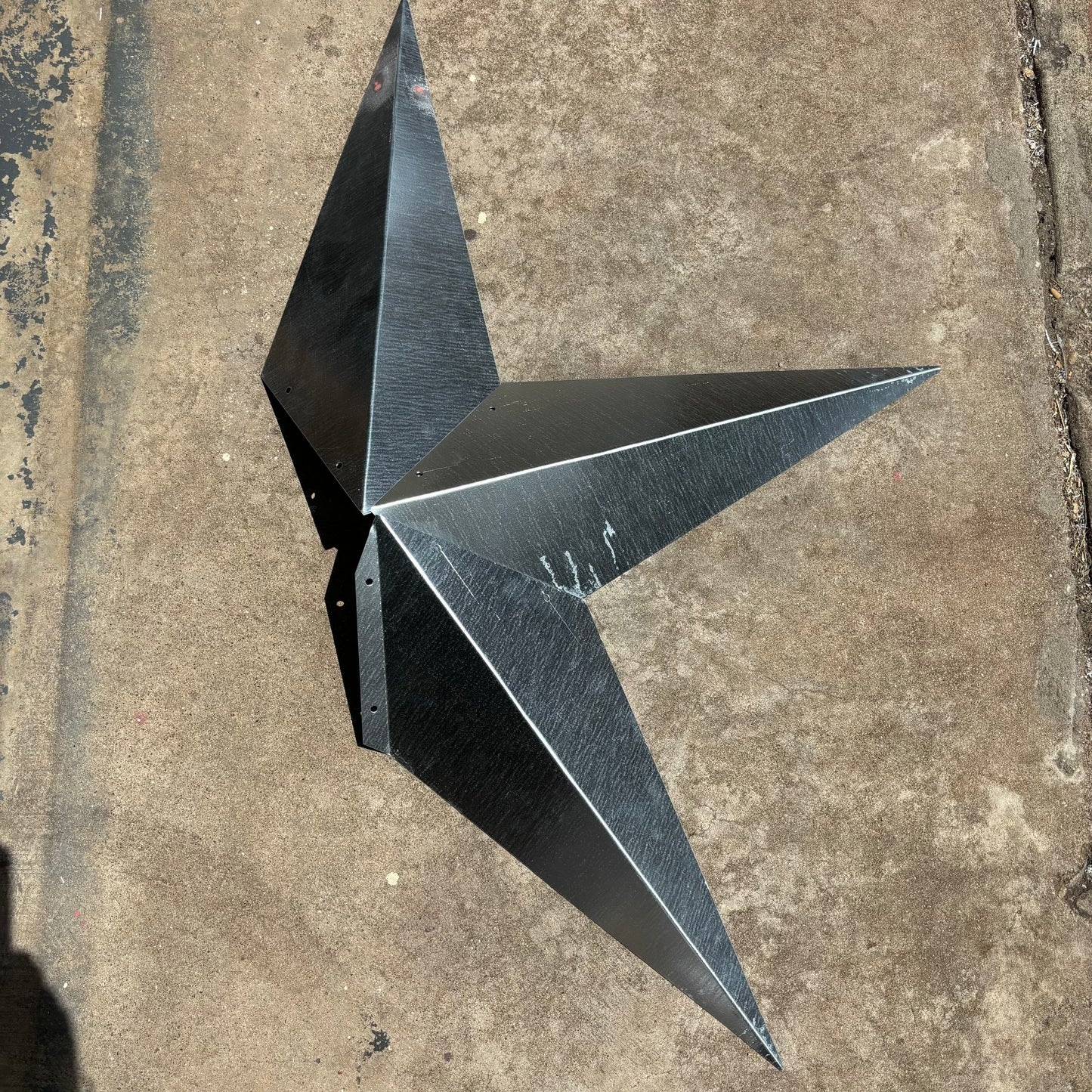 UNFINISHED GALVANIZED KIT STAR 3" TO 120" METAL BARN COUNTRY STAR WALL ART WESTERN HOME  DECOR HANDMADE #EH10418