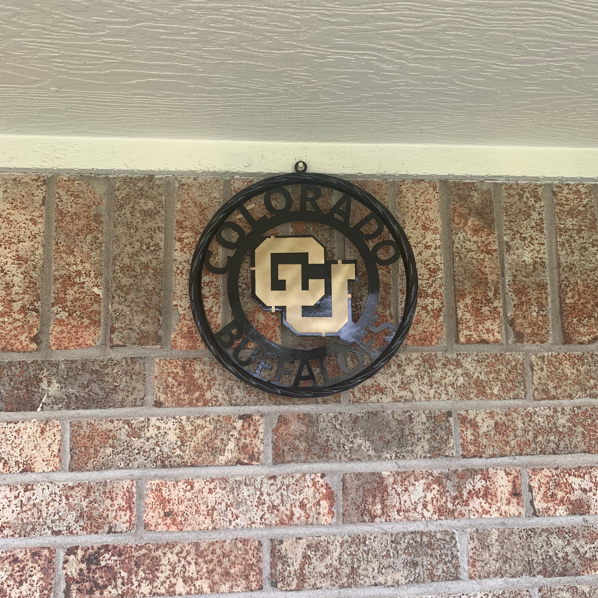 COLORADO BUFFALOES CUSTOM METAL VINTAGE CRAFT SIGN TEAM ART WESTERN HOME DECOR HANDMADE