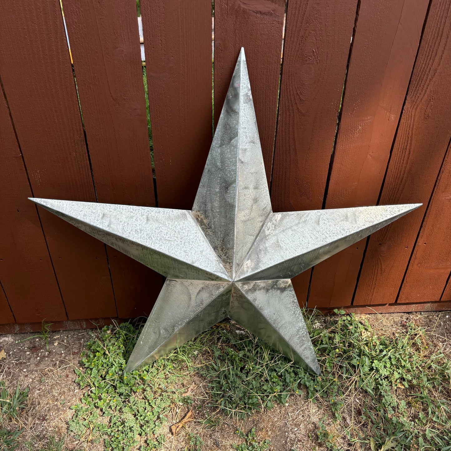 UNFINISHED GALVANIZED KIT STAR 3" TO 120" METAL BARN COUNTRY STAR WALL ART WESTERN HOME  DECOR HANDMADE #EH10418