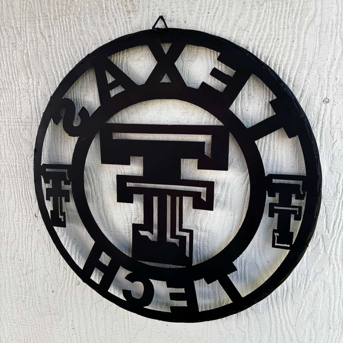 TEXAS TECH CUSTOM METAL VINTAGE CRAFT SIGN WESTERN HOME DECOR HANDMADE 12",18",24",32",36"