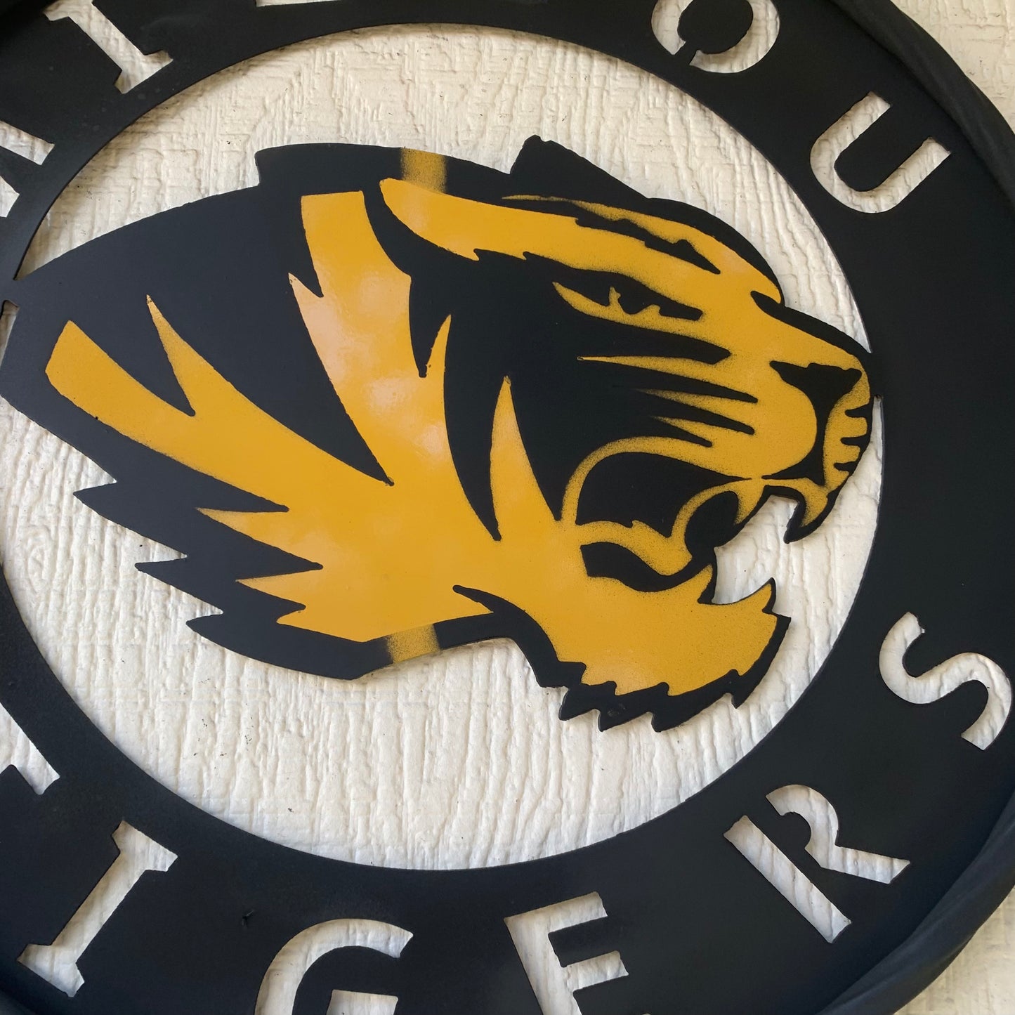 MIZZOU TIGERS MISSOURI CUSTOM METAL VINTAGE CRAFT TEAM SIGN HANDMADE