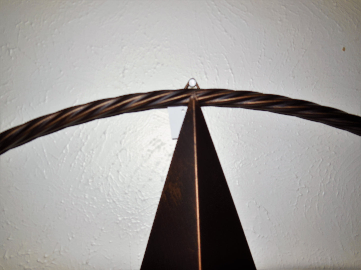 24" LONESTAR RUSTIC BRONZE COPPER BARN STAR METAL WALL ART TWISTED ROPE RING WESTERN HOME DECOR HANDMADE NEW-#EH10008