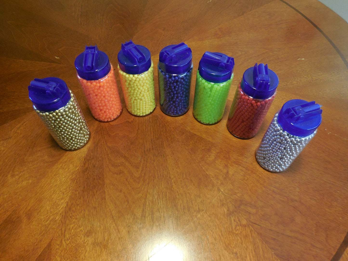 2000 6mm Plastic BB Pellets Air Soft Guns Ammo Airsoft BB's bullets Can #EH13660