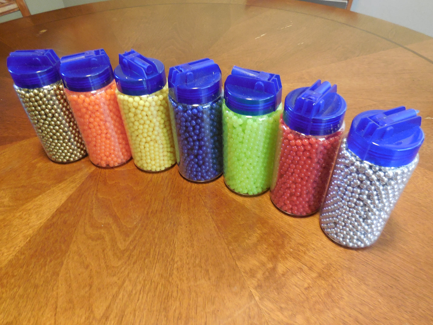2000 6mm Plastic BB Pellets Air Soft Guns Ammo Airsoft BB's bullets Can #EH13660