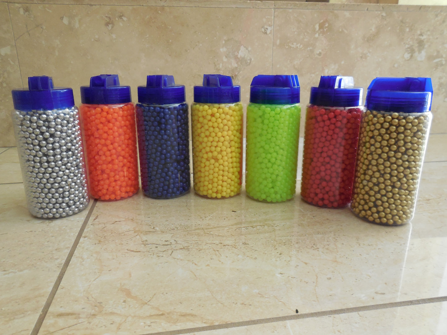2000 6mm Plastic BB Pellets Air Soft Guns Ammo Airsoft BB's bullets Can #EH13660