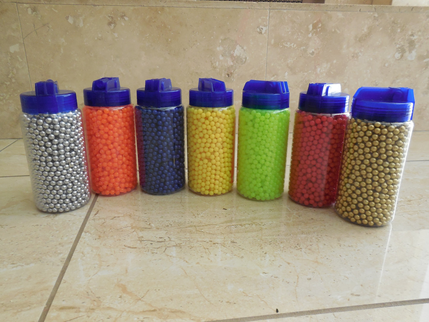 2000 6mm Plastic BB Pellets Air Soft Guns Ammo Airsoft BB's bullets Can #EH13660