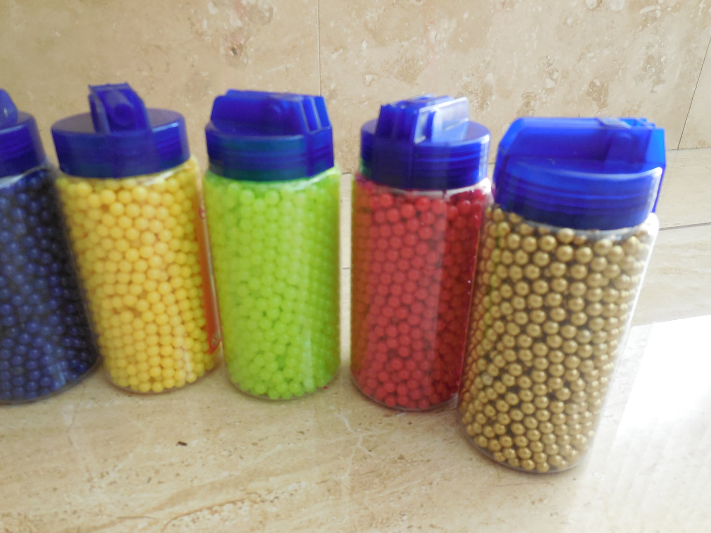 2000 6mm Plastic BB Pellets Air Soft Guns Ammo Airsoft BB's bullets Can #EH13660