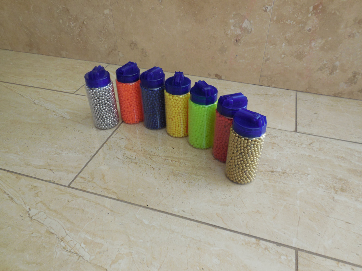 2000 6mm Plastic BB Pellets Air Soft Guns Ammo Airsoft BB's bullets Can #EH13660