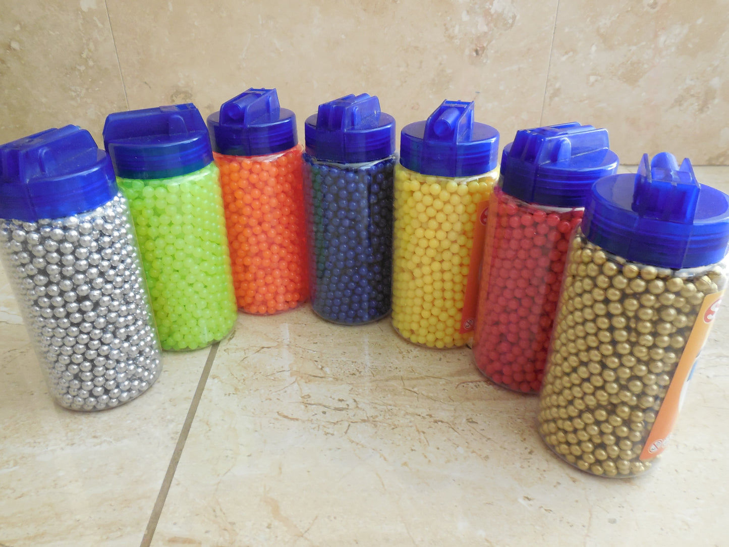 2000 6mm Plastic BB Pellets Air Soft Guns Ammo Airsoft BB's bullets Can #EH13660