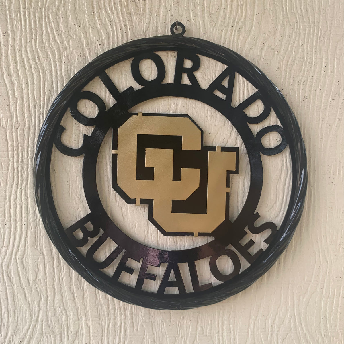 COLORADO BUFFALOES CUSTOM METAL VINTAGE CRAFT SIGN TEAM ART WESTERN HOME DECOR HANDMADE