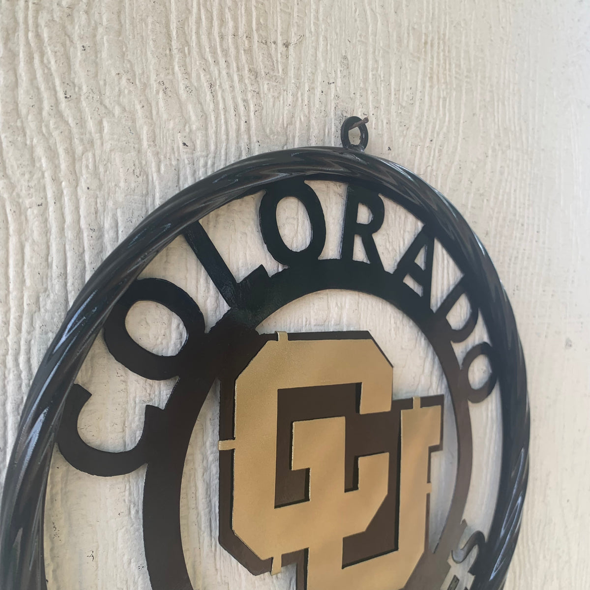 COLORADO BUFFALOES CUSTOM METAL VINTAGE CRAFT SIGN TEAM ART WESTERN HOME DECOR HANDMADE