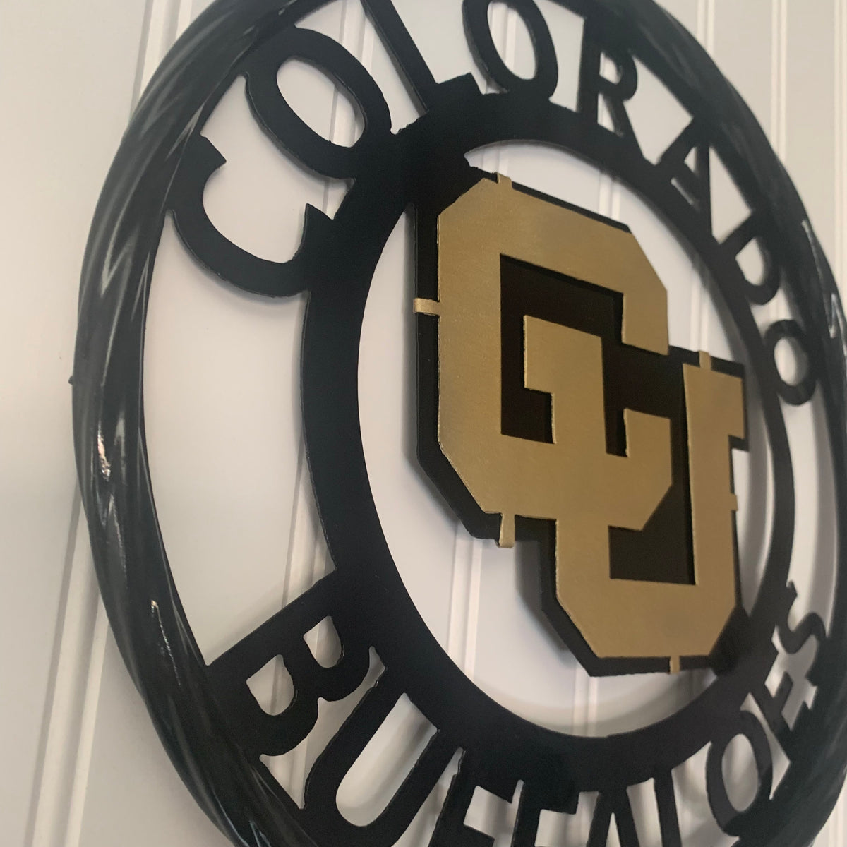 COLORADO BUFFALOES CUSTOM METAL VINTAGE CRAFT SIGN TEAM ART WESTERN HOME DECOR HANDMADE