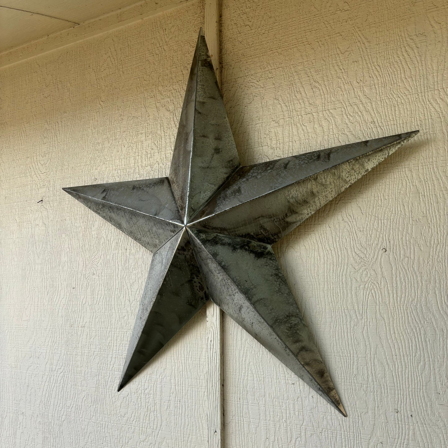 UNFINISHED GALVANIZED KIT STAR 3" TO 120" METAL BARN COUNTRY STAR WALL ART WESTERN HOME  DECOR HANDMADE #EH10418