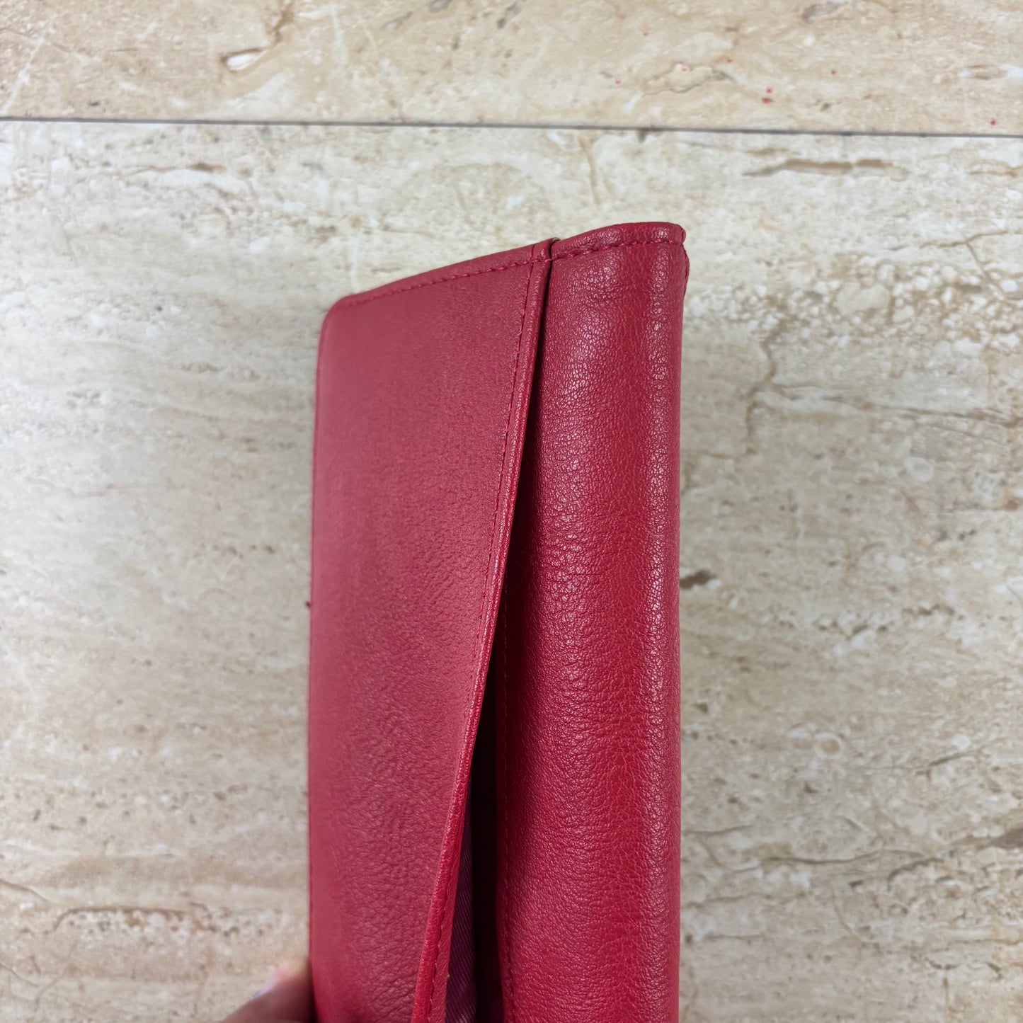 REBEL FLAG WALLET CHECK BOOK LEATHER WALLET WESTERN FASHION HANDMADE NEW #EH13318