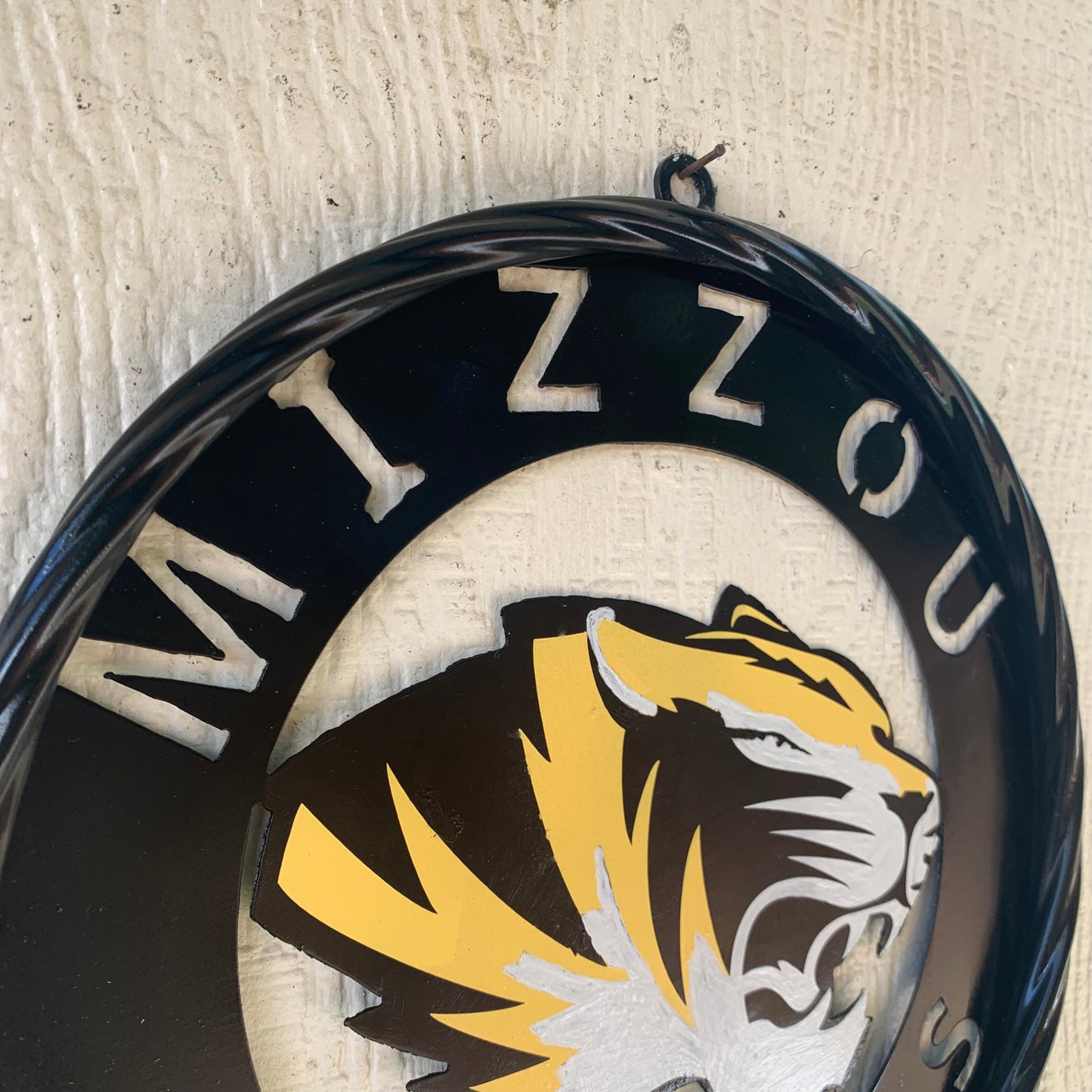 12", 18", 24", 32" MIZZOU TIGERS MISSOURI CUSTOM METAL VINTAGE CRAFT TEAM SIGN HANDMADE