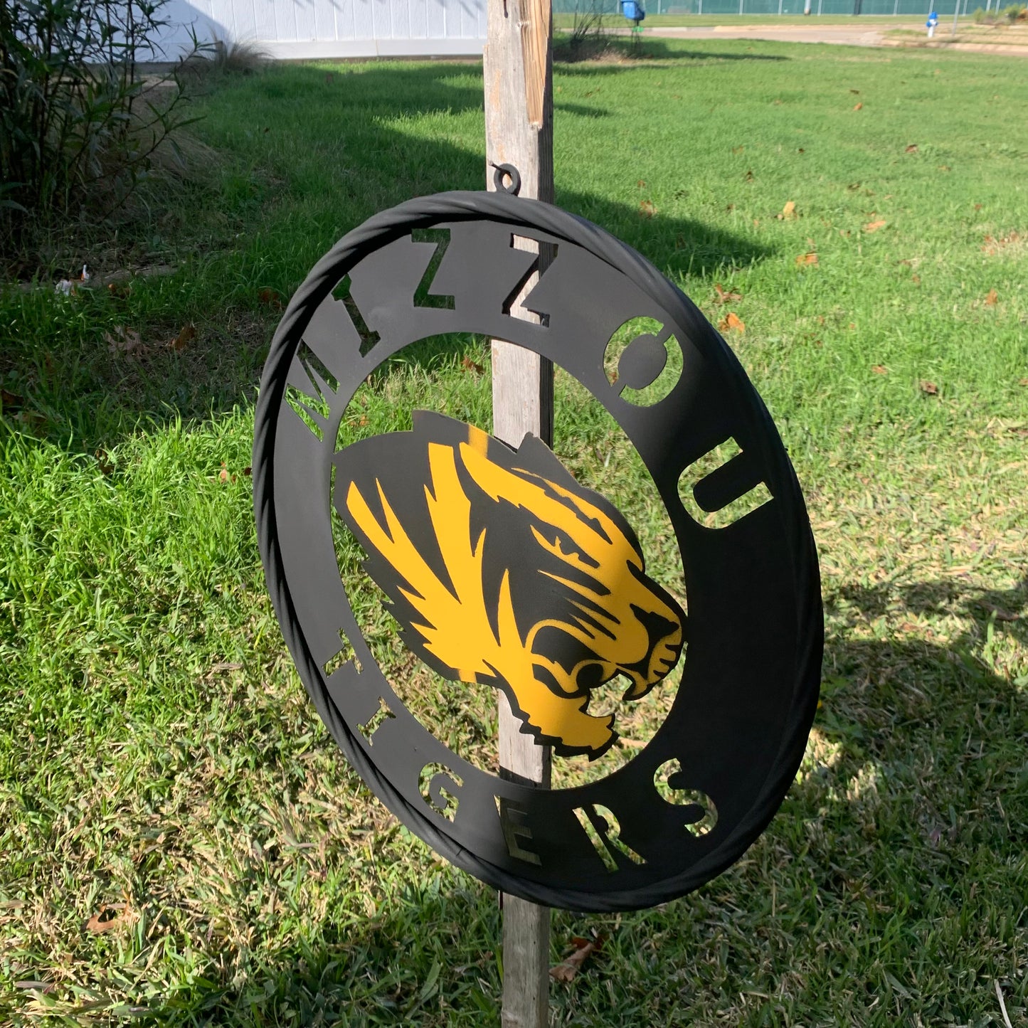 MIZZOU TIGERS MISSOURI CUSTOM METAL VINTAGE CRAFT TEAM SIGN HANDMADE