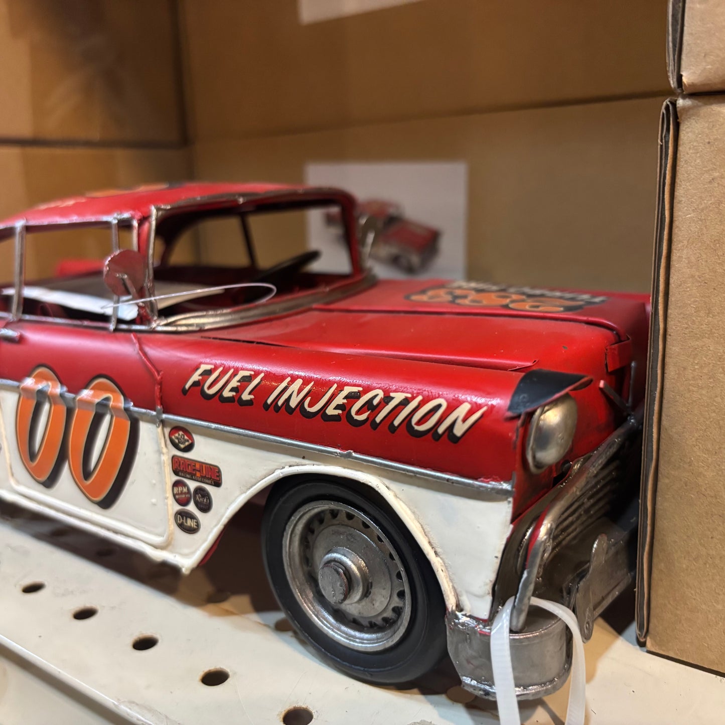 RA0229 CLASSIC METAL NASCAR ART WESTERN HOME DECOR HANDMADE