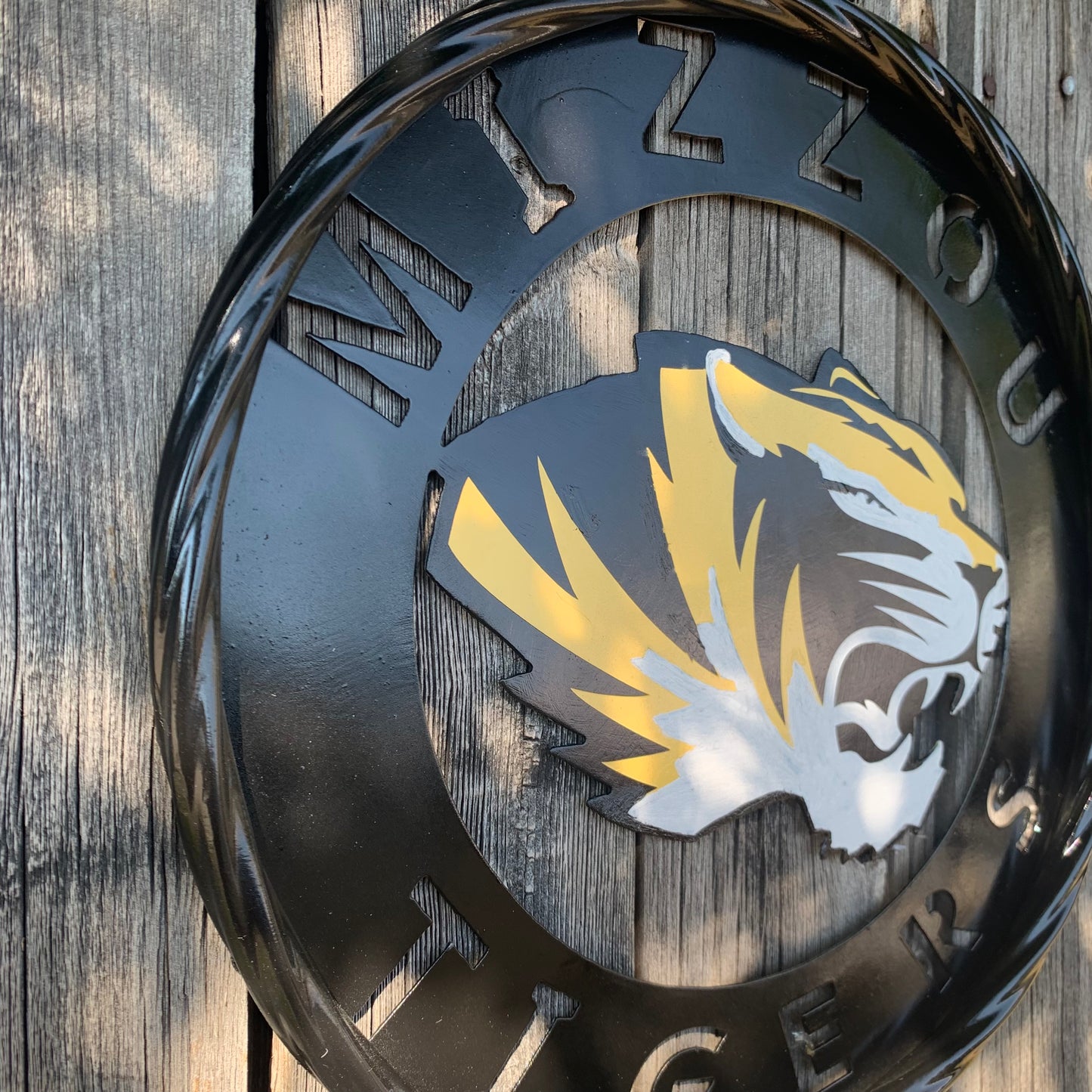 12", 18", 24", 32" MIZZOU TIGERS MISSOURI CUSTOM METAL VINTAGE CRAFT TEAM SIGN HANDMADE