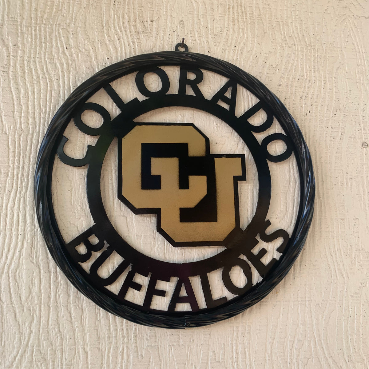 COLORADO BUFFALOES CUSTOM METAL VINTAGE CRAFT SIGN TEAM ART WESTERN HOME DECOR HANDMADE