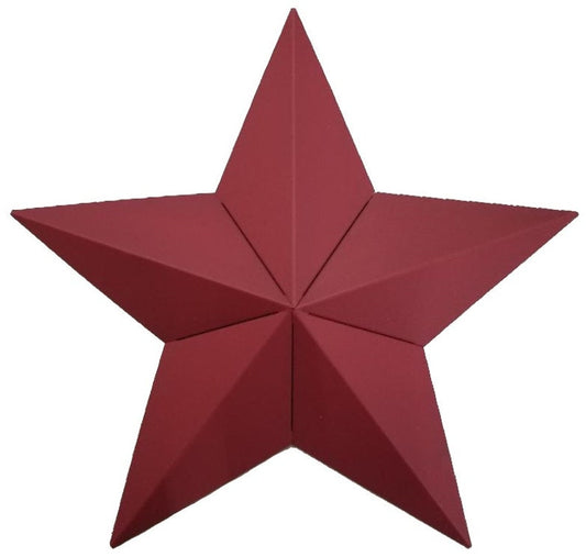 #EH10415 FAT BARN STAR 10" to 40" METAL STAR MULTI COLOR WESTERN HOME DECOR HANDMADE